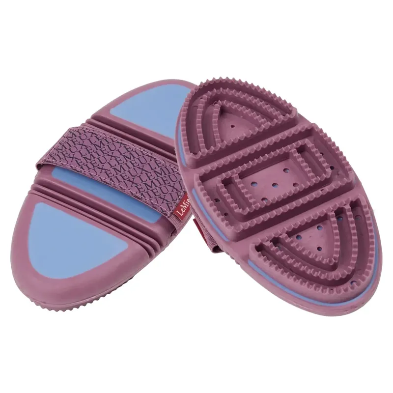 LeMieux Flexi Curry Comb - Powder Blue / Mallow