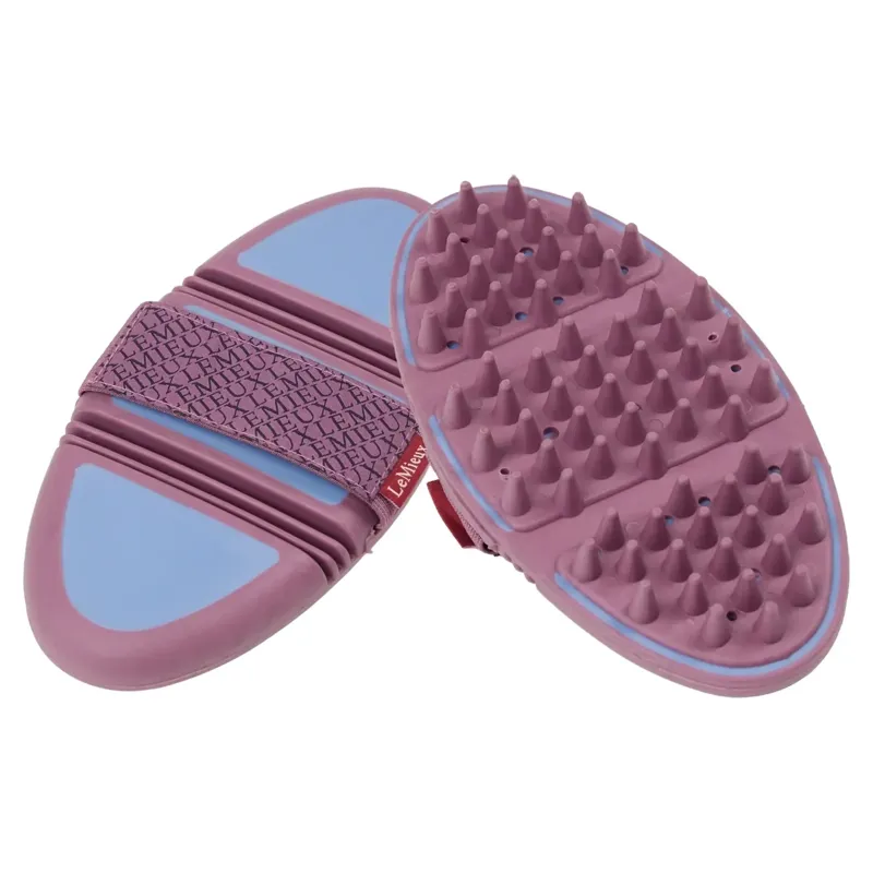 LeMieux Flexi Massage Brush - Powder Blue