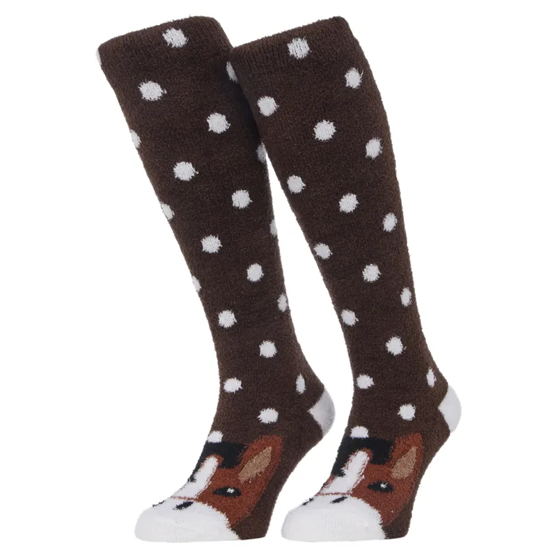 LeMieux Fluffy Character Adult Socks - Titan