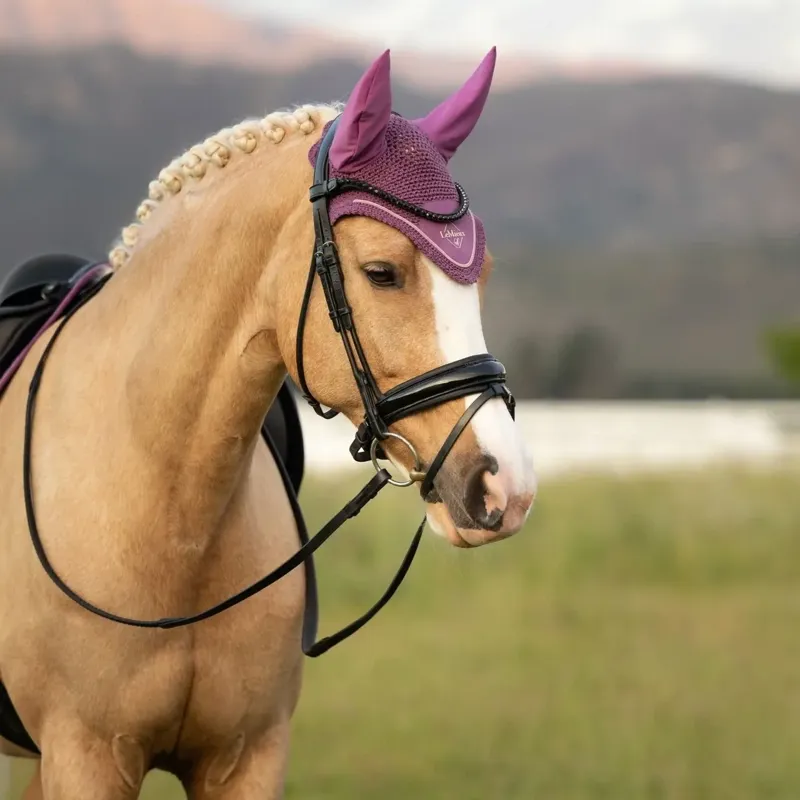 LeMieux Classic Fly Veil - Mallow-3