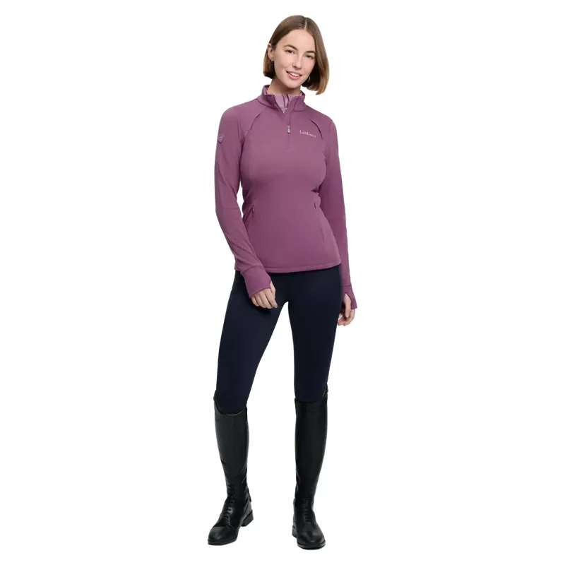 LeMieux Frances Women's 1/4 Zip Fleece - Mallow-2