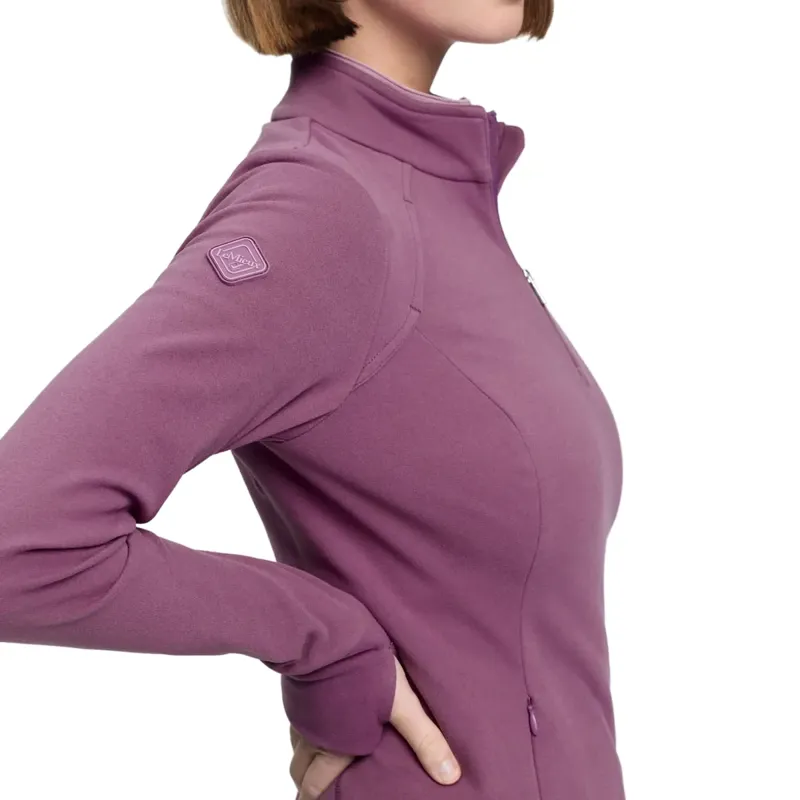 LeMieux Frances Women's 1/4 Zip Fleece - Mallow-6
