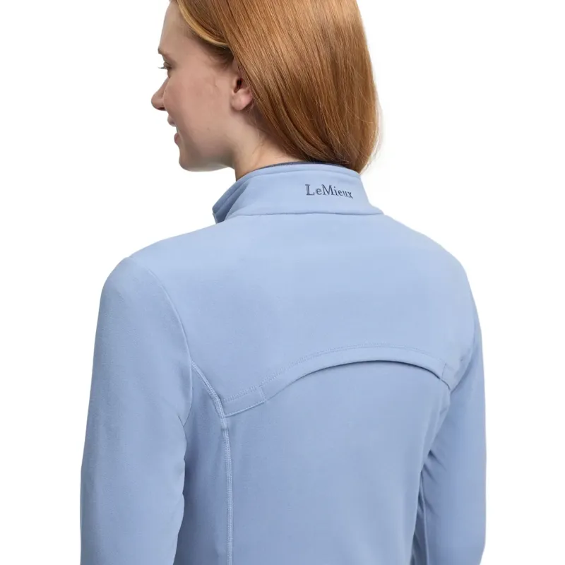 LeMieux Frances Women's 1/4 Zip Fleece - Powder Blue-4