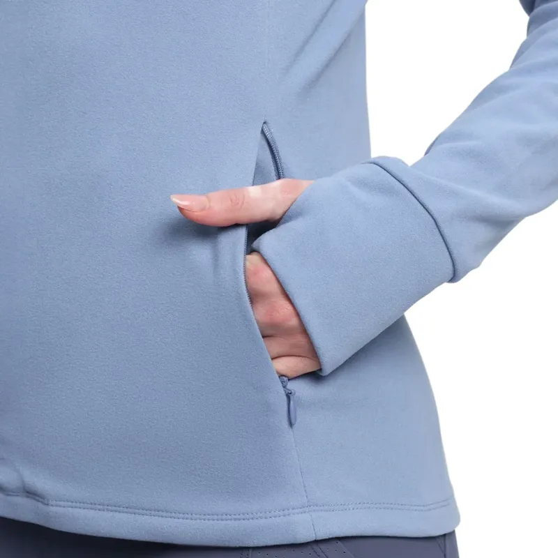 LeMieux Frances Women's 1/4 Zip Fleece - Powder Blue-7