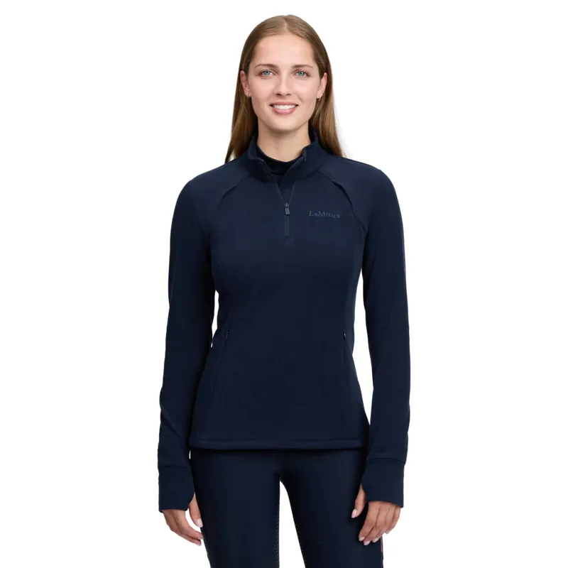 LeMieux Frances Women's 1/4 Zip Fleece - Navy