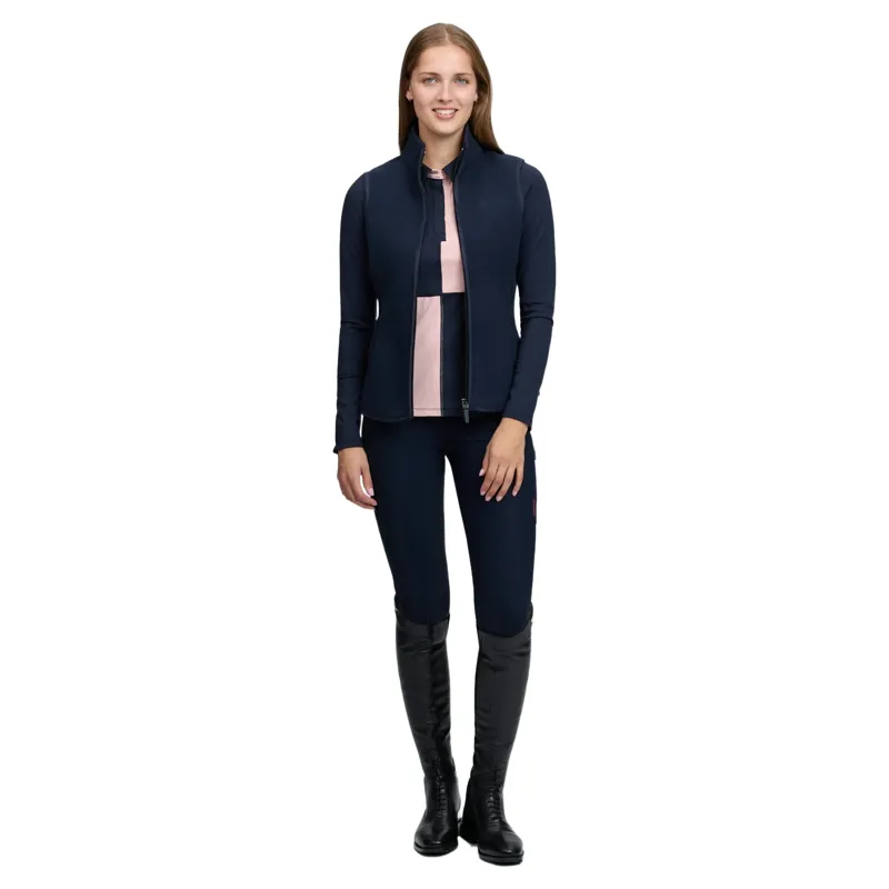 LeMieux Frankie Womens Fleece Vest - Navy-4