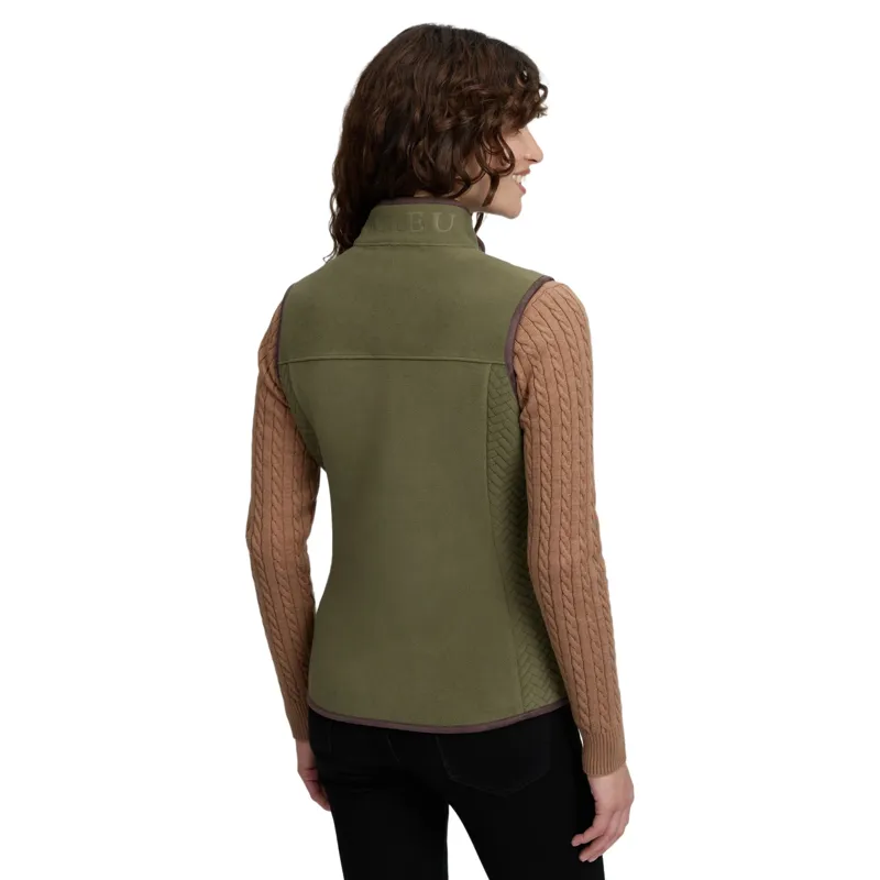 LeMieux Frankie Women's Fleece Vest - Willow Green-5