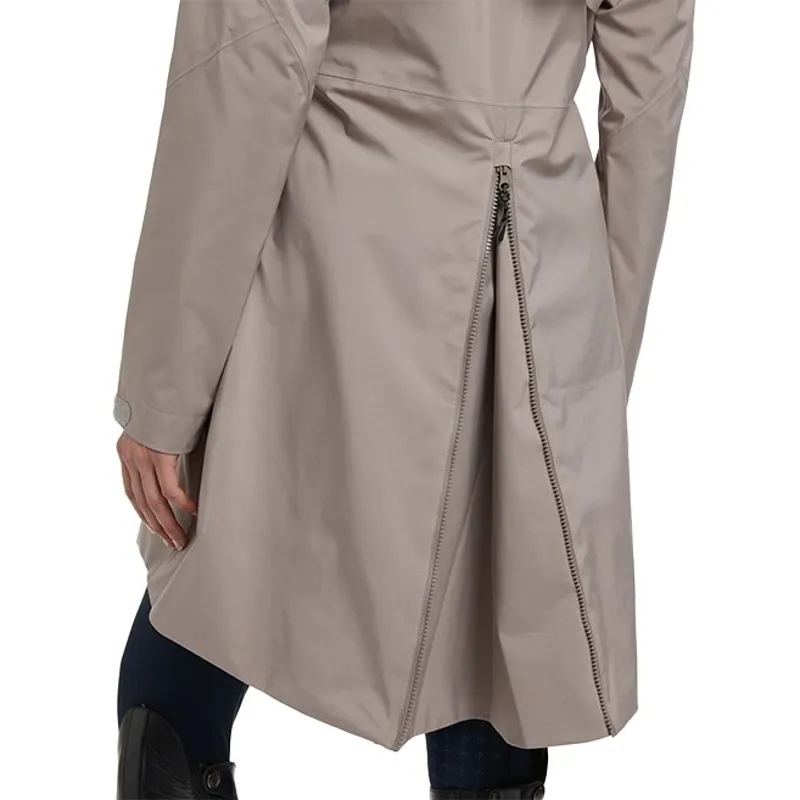 LeMieux Grace Womens Long Waterproof Jacket - Pecan-11