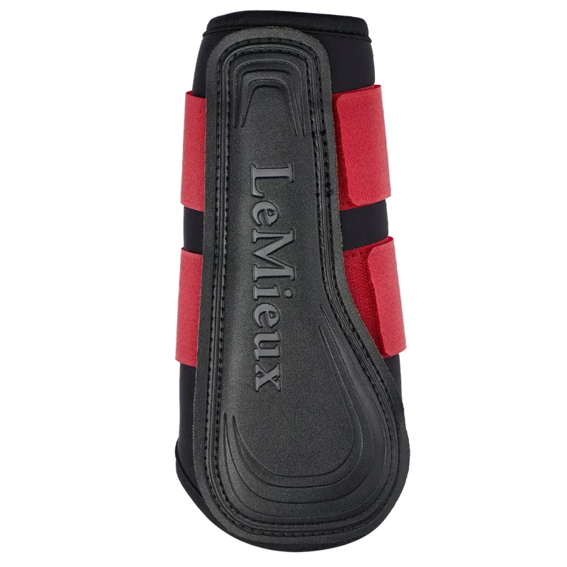 LeMieux Grafter Brushing Boots - Chili-2