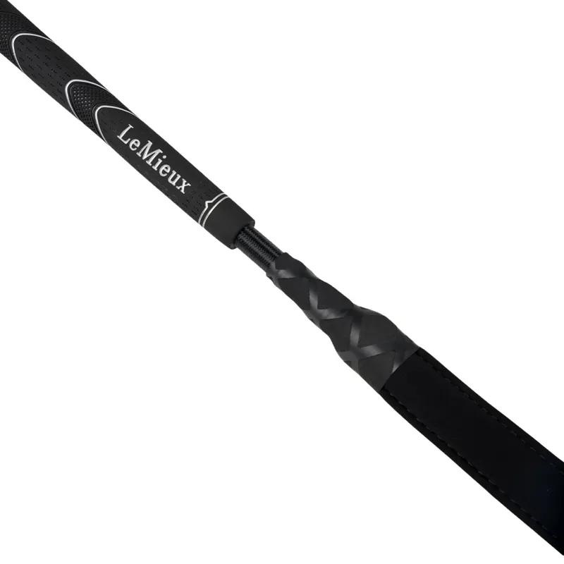 LeMieux Grip-Tek Junior Jump Bat - Black-1