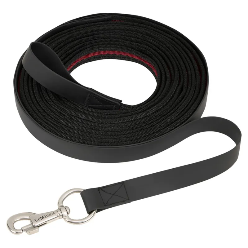 LeMieux Grip-Tek Lunge Line - Black
