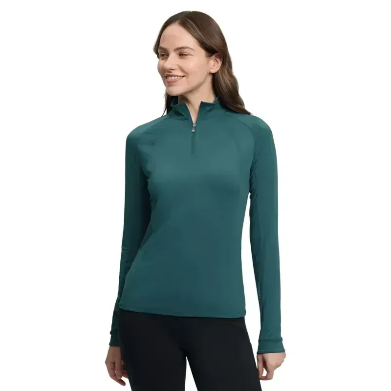 LeMieux Halle Women's Lightweight Base Layer - Jungle