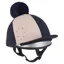 LeMieux Harlequin Helmet Cover - Navy/Petal