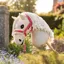 LeMieux Harlow Hobby Horse Halter and Lead Rope Set - Coral Crush