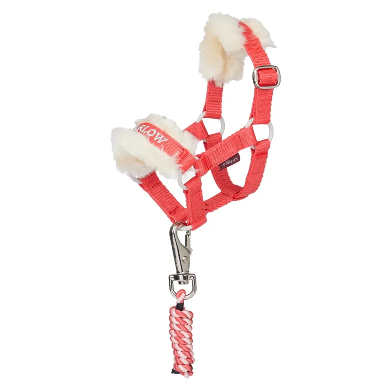 LeMieux Harlow Mini Toy Pony Vogue Halter - Coral Crush