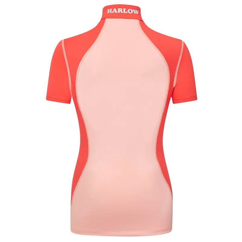 LeMieux x Harlow Young Rider Short Sleeve Base Layer - Sugar Pink-2