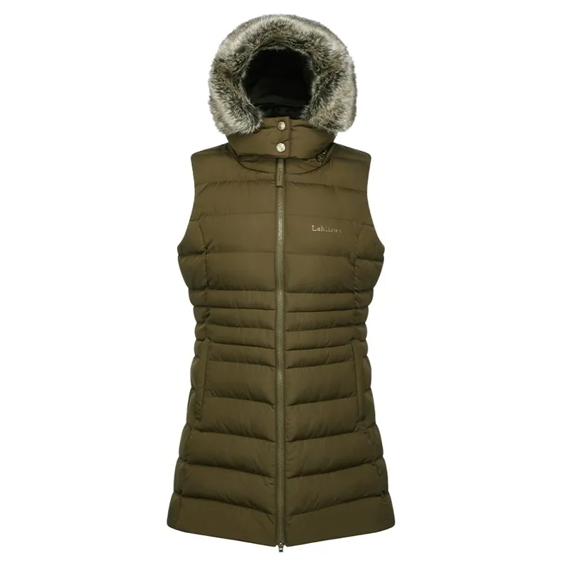 LeMieux Harper Ladies Longline Puffer Vest - Alpine