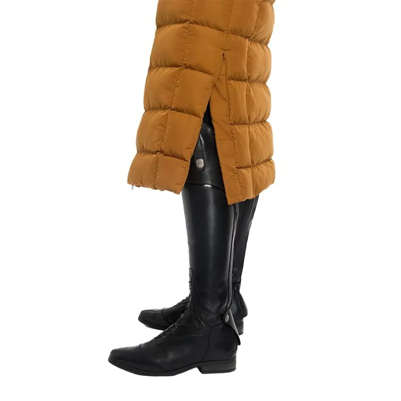 LeMieux Harper Women's Longline Puffer Jacket - Ginger-11