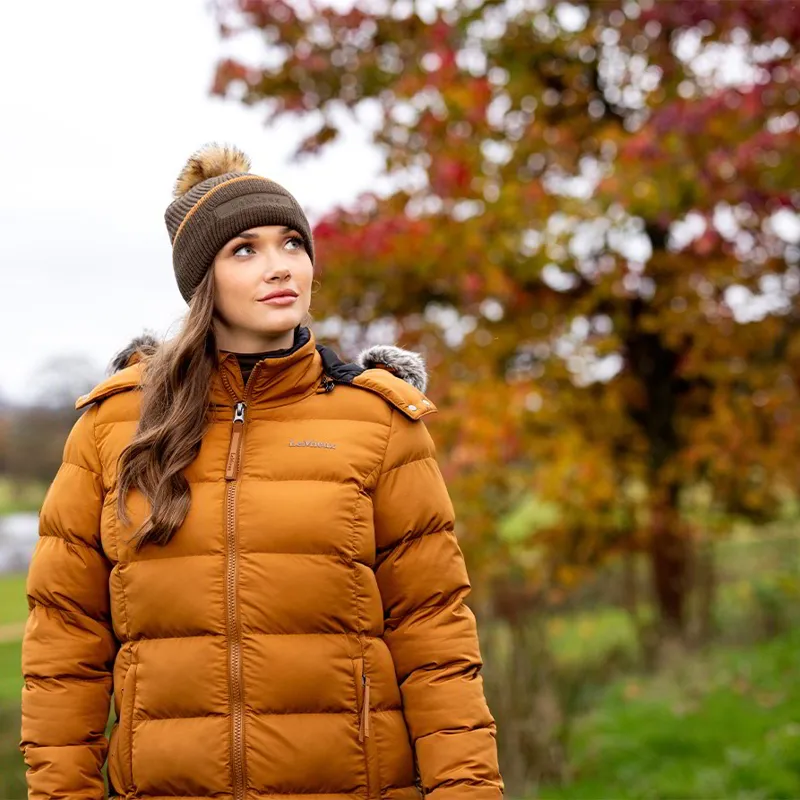 LeMieux Harper Women's Longline Puffer Jacket - Ginger-7