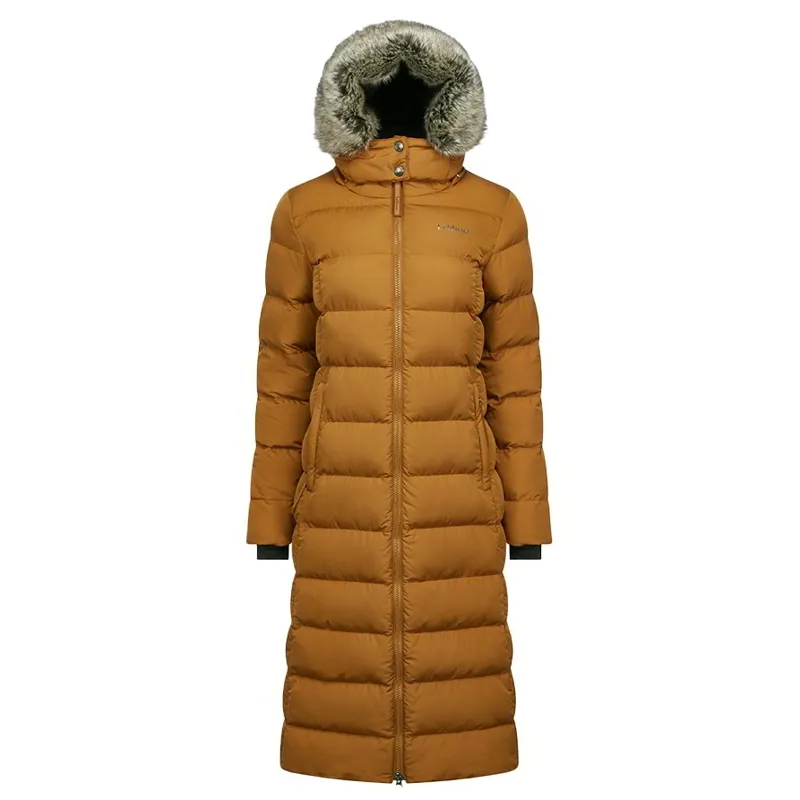 LeMieux Harper Women's Longline Puffer Jacket - Ginger