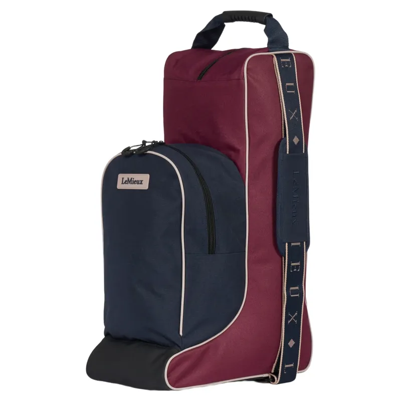 LeMieux Helmet and Boot Bag - Blackberry