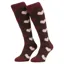 LeMieux Heart Fluffies Adult Socks - Bramble