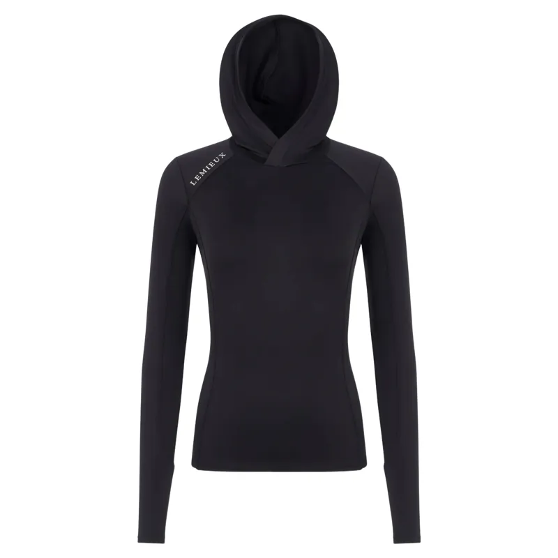 LeMieux Heidi Women's Hooded Mid Layer - Black-1