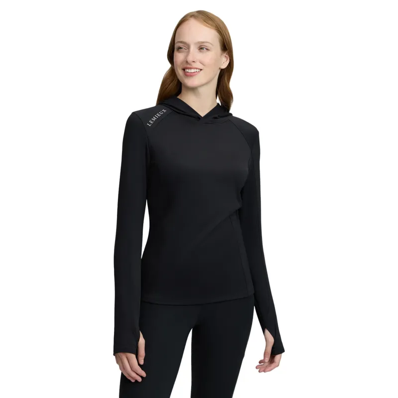 LeMieux Heidi Women's Hooded Mid Layer - Black
