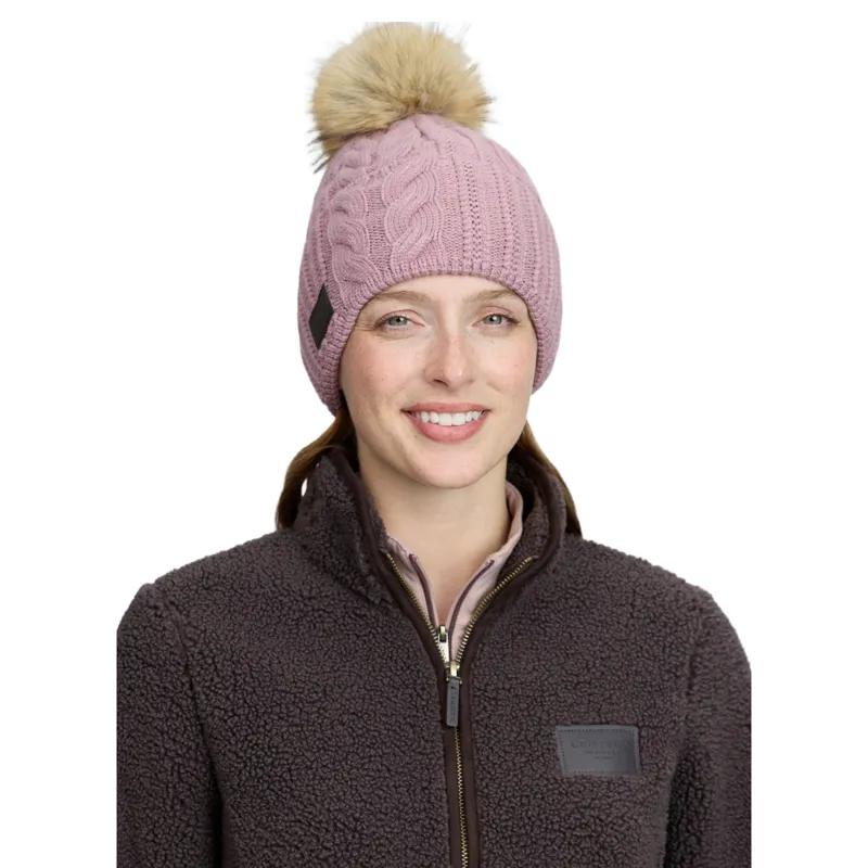 LeMieux Heritage Knit Beanie - Wild Rose-1
