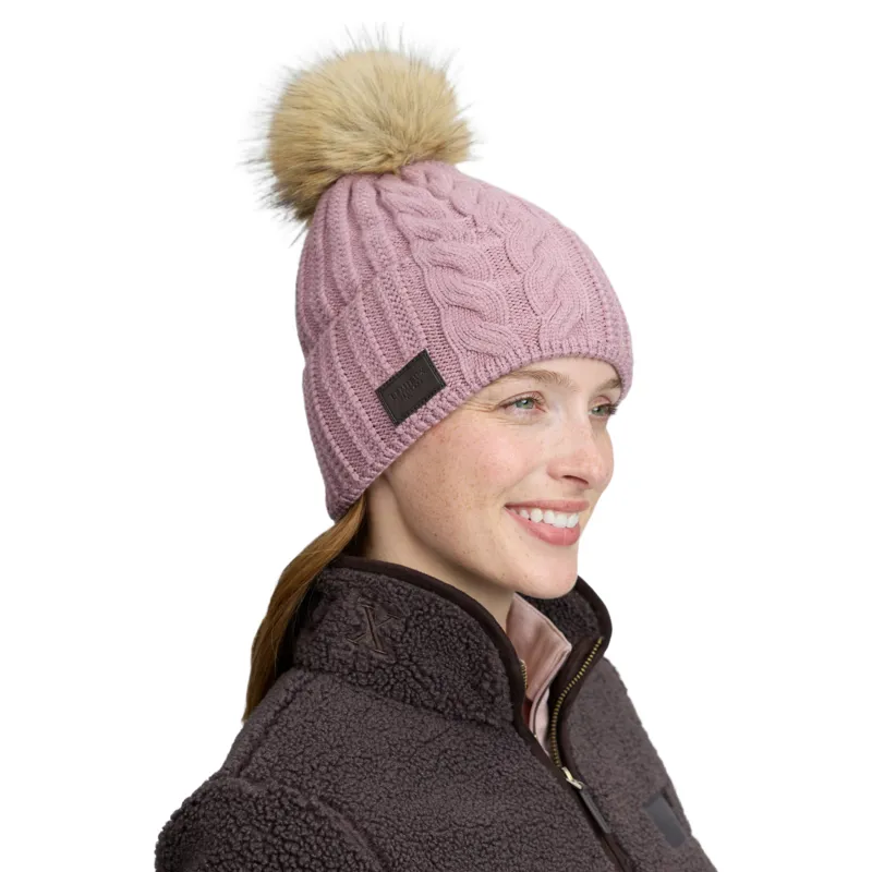 LeMieux Heritage Knit Beanie - Wild Rose-4