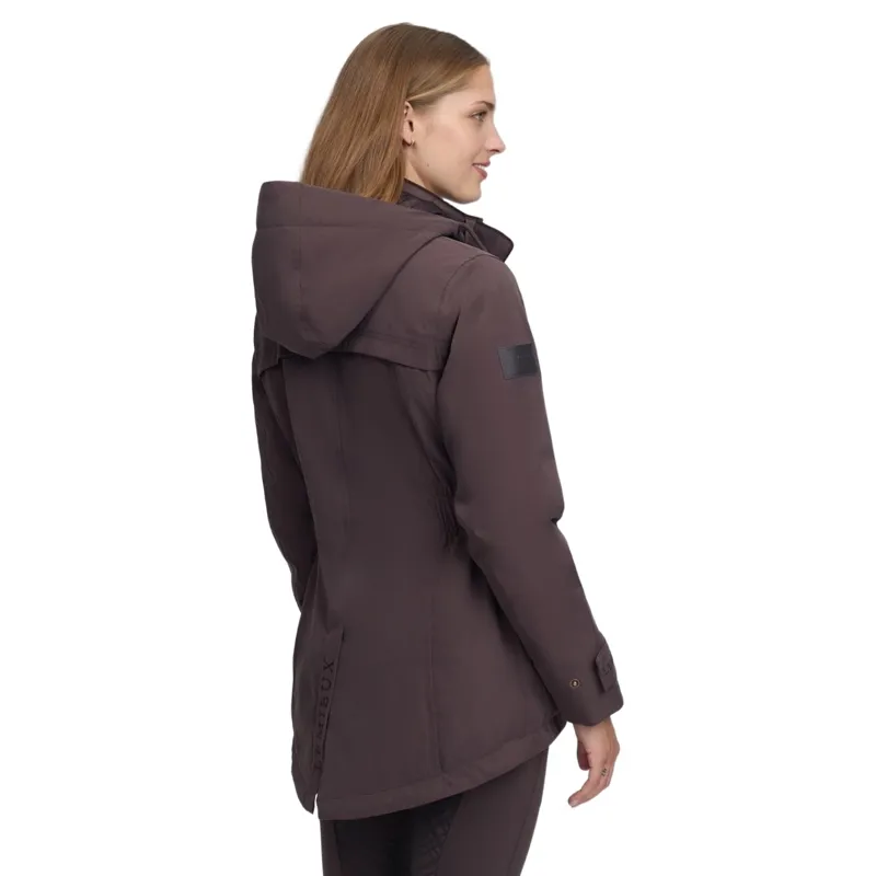 LeMieux Heritage Beatrice Women's Waterproof Coat - Cocoa-10