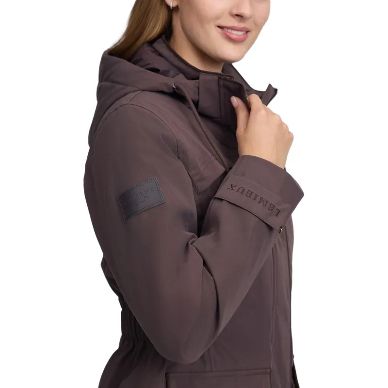 LeMieux Heritage Beatrice Women's Waterproof Coat - Cocoa-5