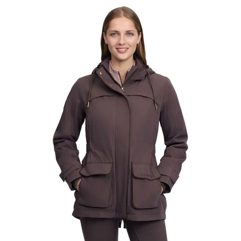 LeMieux Heritage Beatrice Women's Waterproof Coat - Cocoa