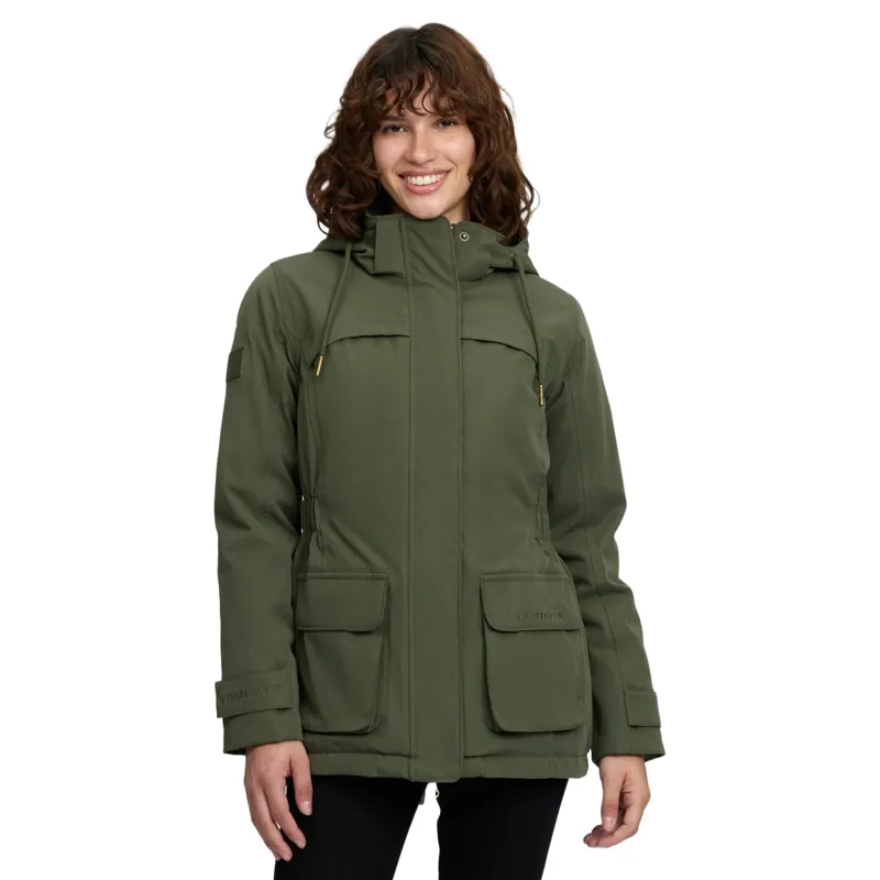 LeMieux Heritage Beatrice Women's Waterproof Coat - Olive
