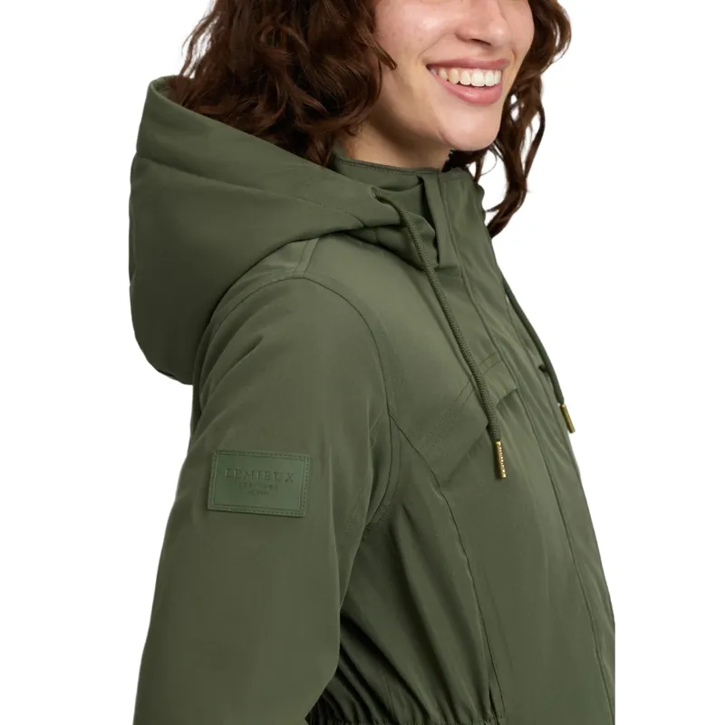 LeMieux Heritage Beatrice Women's Waterproof Coat - Olive-5