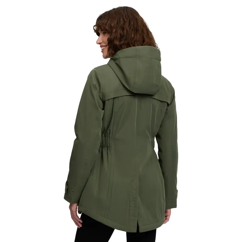 LeMieux Heritage Beatrice Women's Waterproof Coat - Olive-8