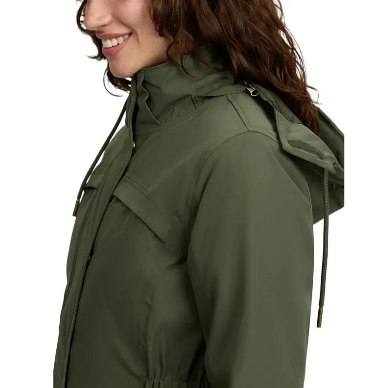 LeMieux Heritage Beatrice Women's Waterproof Coat - Olive-7