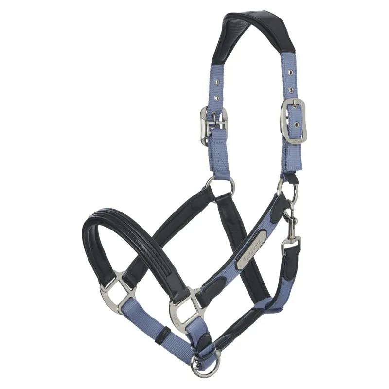 LeMieux Capella Leather Halter - Powder Blue