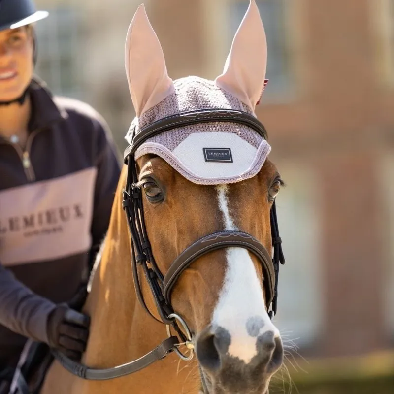 LeMieux Heritage Fly Hood - Wild Rose-1