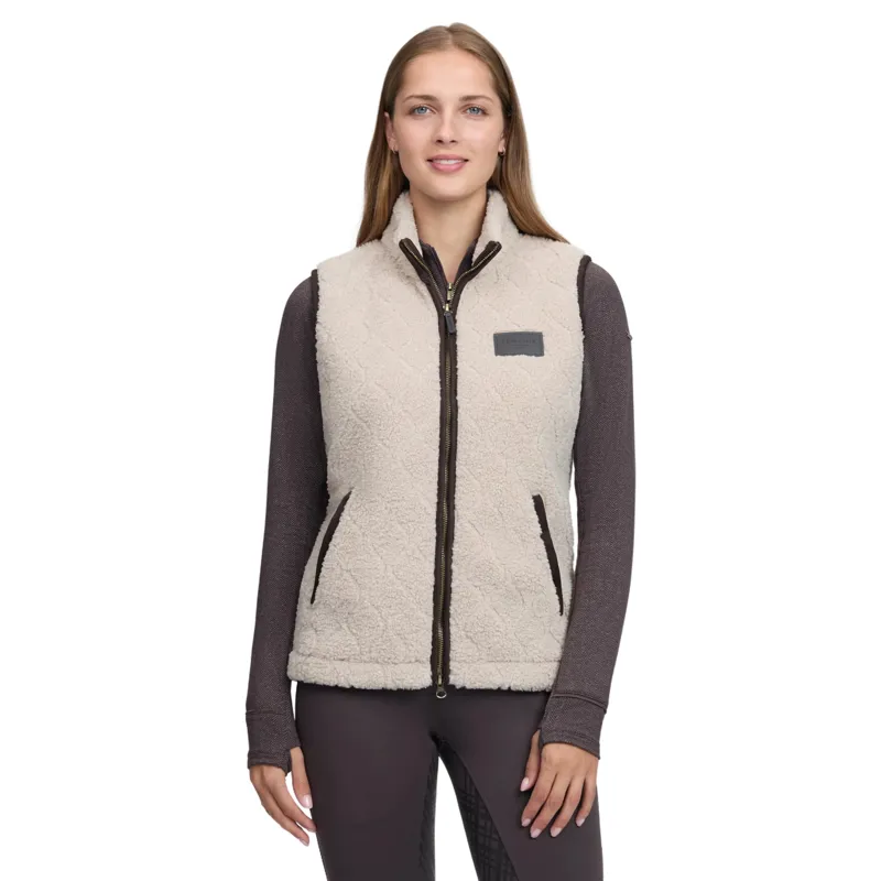 LeMieux Heritage Women's Borg Vest - Stone