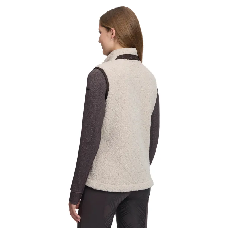 LeMieux Heritage Women's Borg Vest - Stone-6