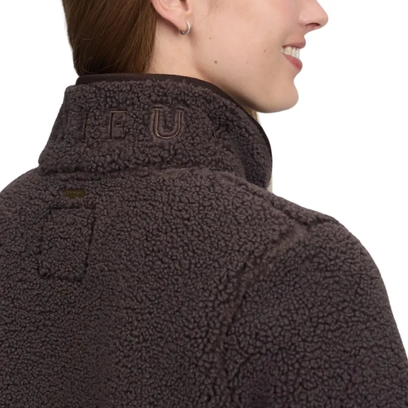 LeMieux Heritage Women's Borg Full Zip Jacket - Cocoa-4