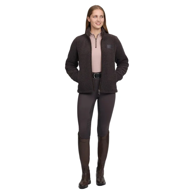 LeMieux Heritage Women's Borg Full Zip Jacket - Cocoa-7