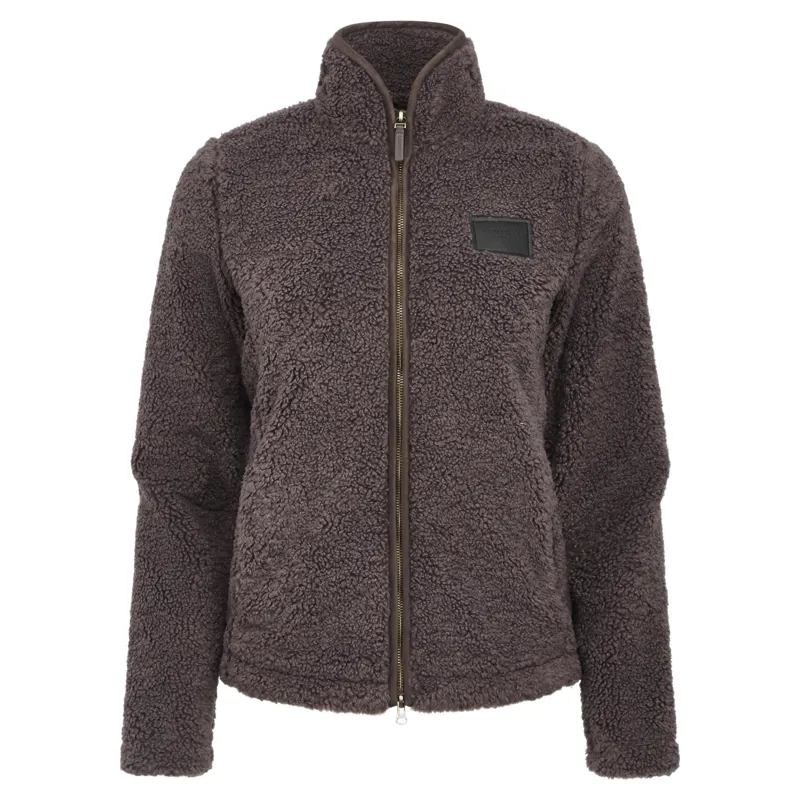 LeMieux Heritage Women's Borg Full Zip Jacket - Cocoa-1