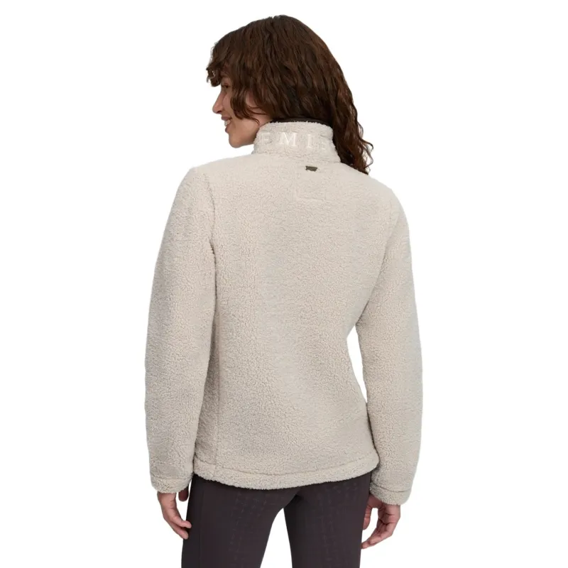 LeMieux Heritage Women's Borg Zip Through Jacket - Stone-4