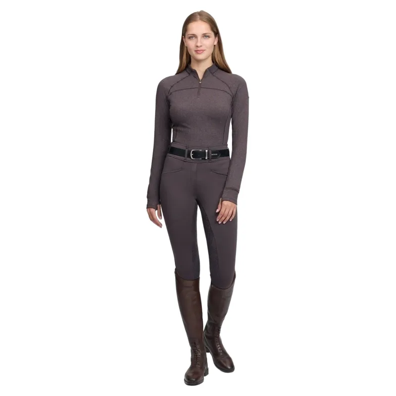 LeMieux Heritage Women's Herringbone Base Layer - Cocoa-7