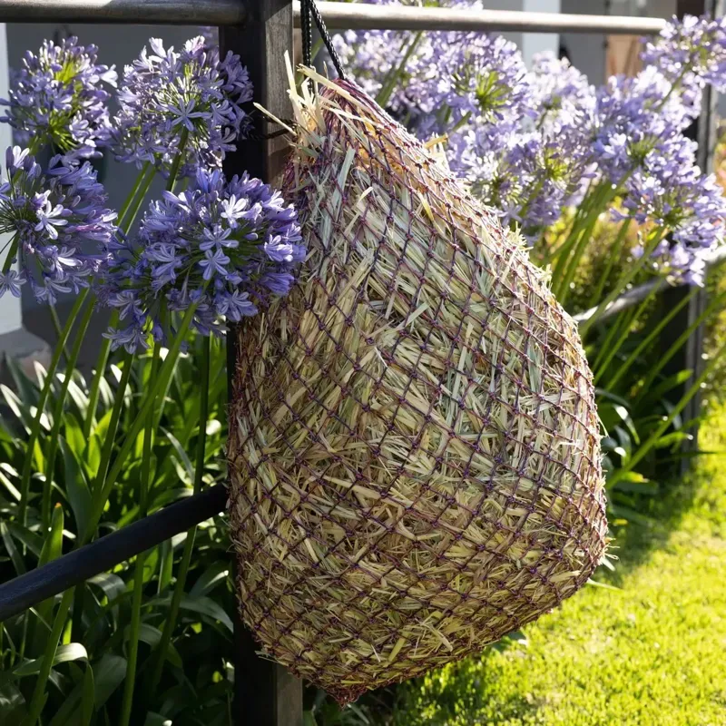 LeMieux Hippo Hay Net - Navy/Mallow-1