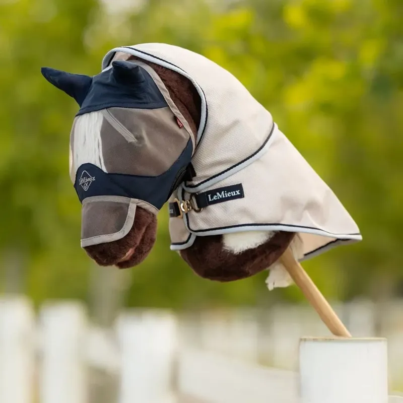 LeMieux Hobby Horse Fly Sheet - Grey-2