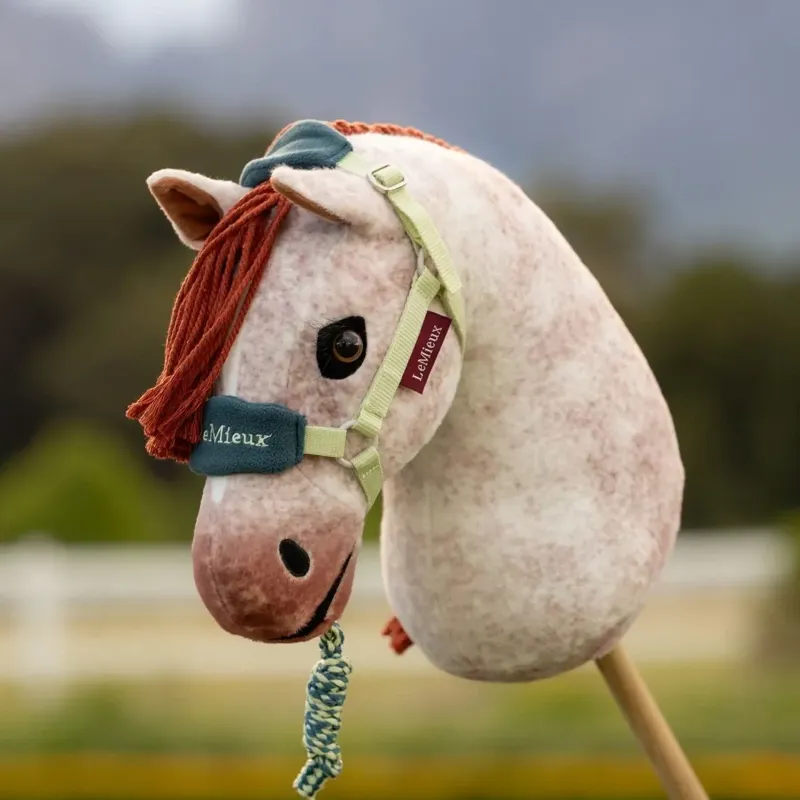 LeMieux Hobby Horse Vogue Halter and Lead Rope Set - Macaron-1