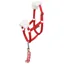 LeMieux Christmas Hobby Horse Halter and Lead Rope Set - Red